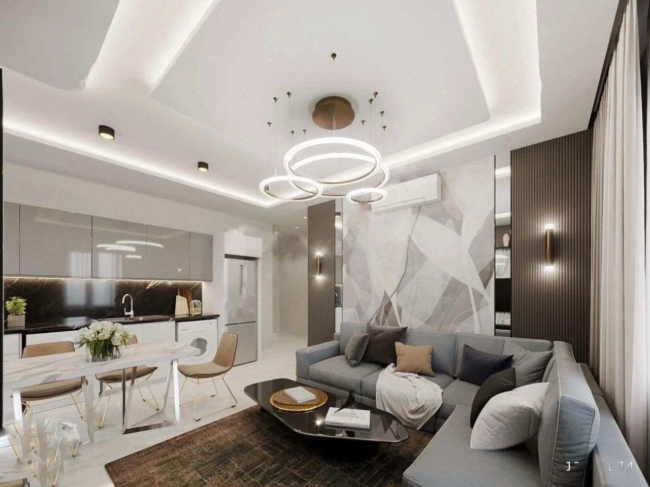 Квартира в Алании, Турция, 43 м² - фото 1