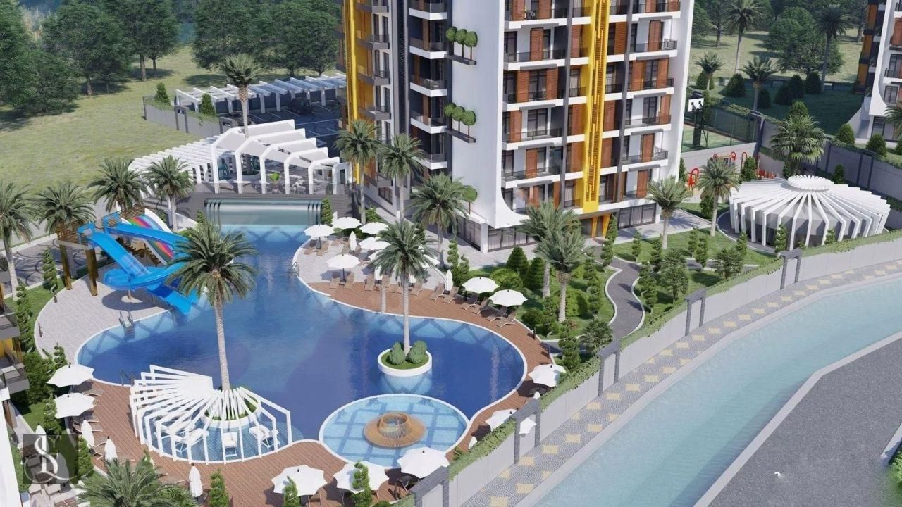 Квартира в Авсалларе, Турция, 55 м² - фото 1