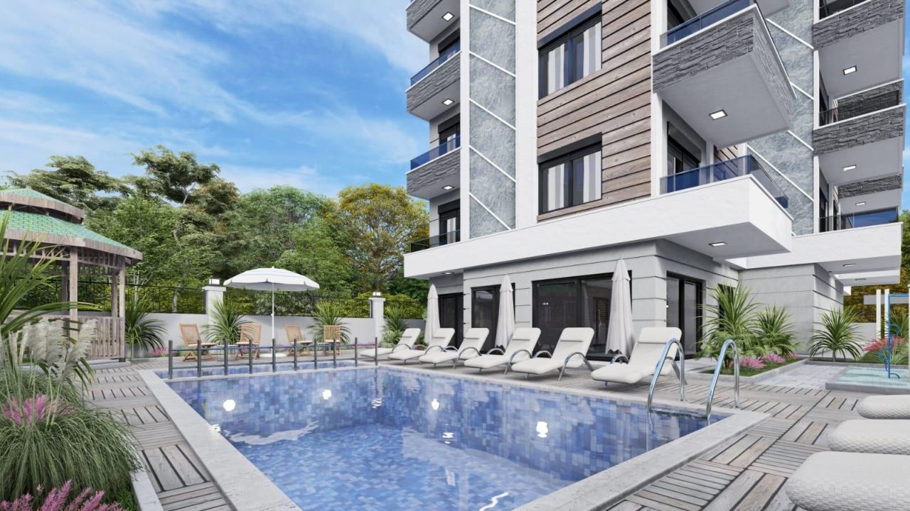 Квартира в Алании, Турция, 88 м² - фото 1
