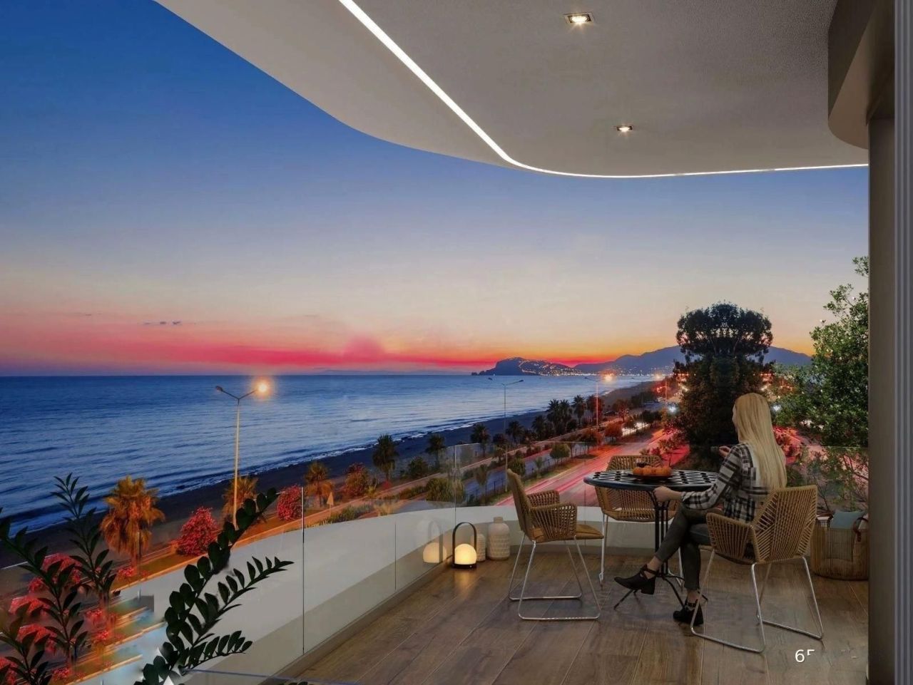 Квартира в Кестеле, Турция, 60 м² - фото 1