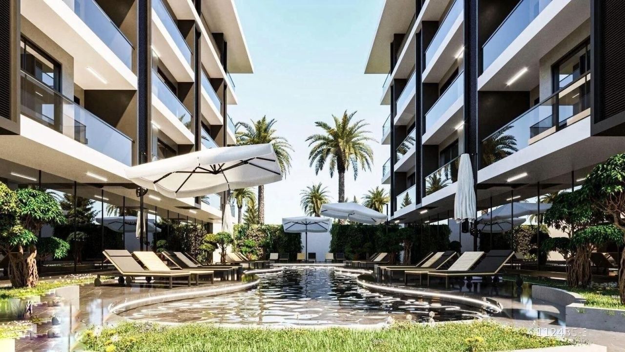 Квартира в Алании, Турция, 44 м² - фото 1