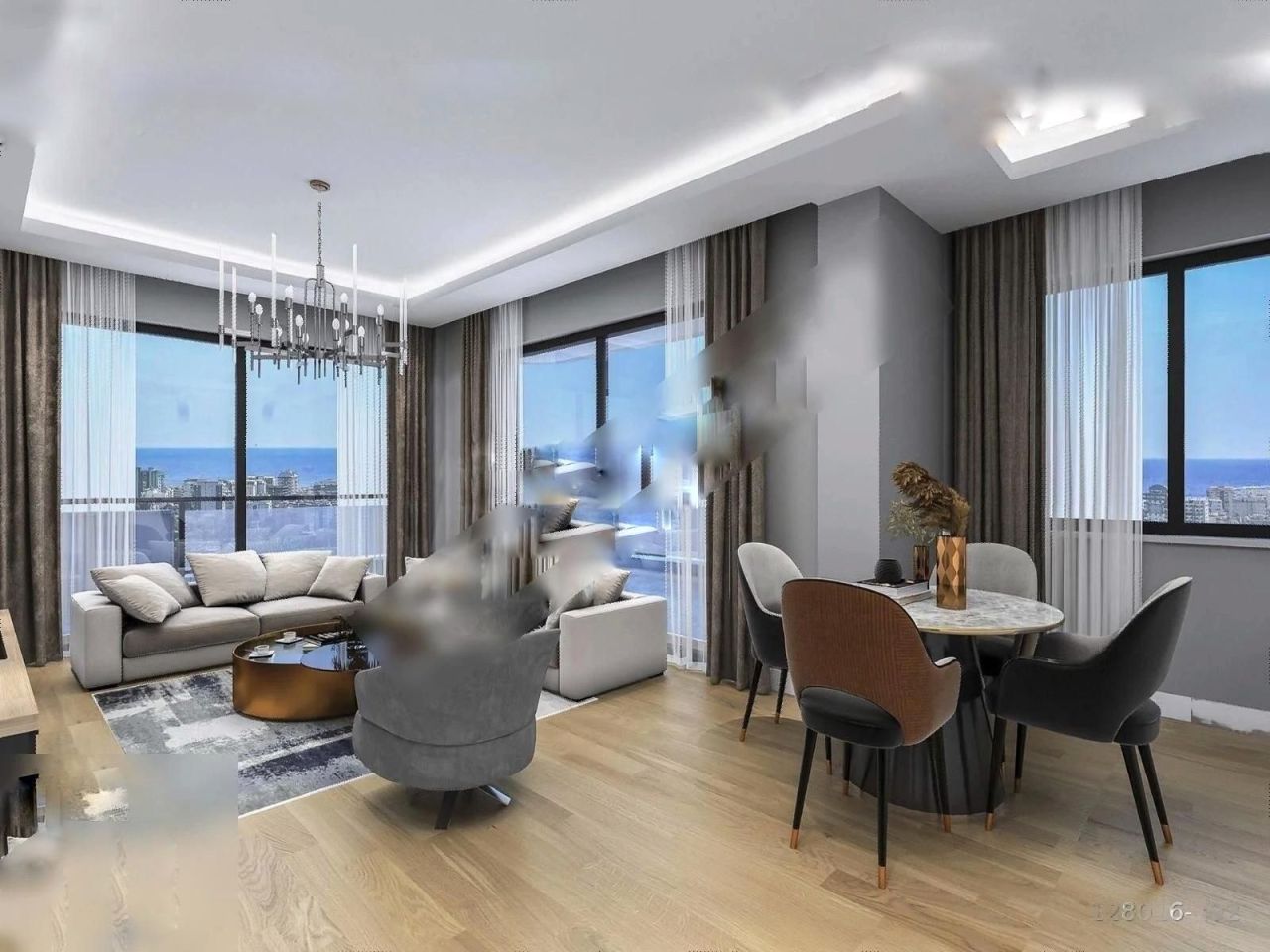 Квартира в Алании, Турция, 126 м² - фото 1