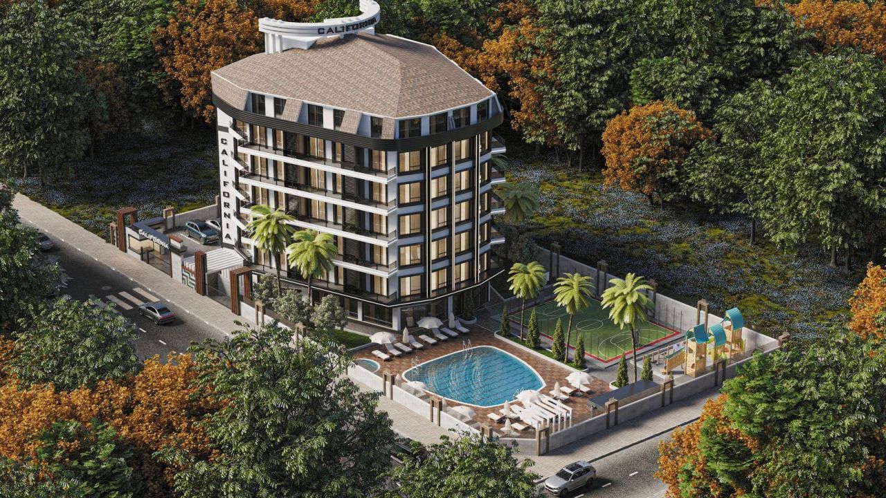 Квартира в Кестеле, Турция, 55 м² - фото 1