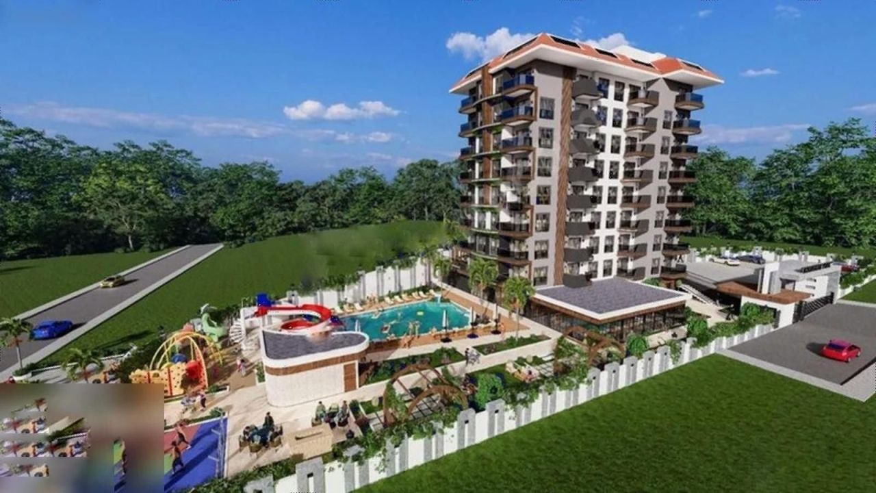 Квартира в Алании, Турция, 55 м² - фото 1