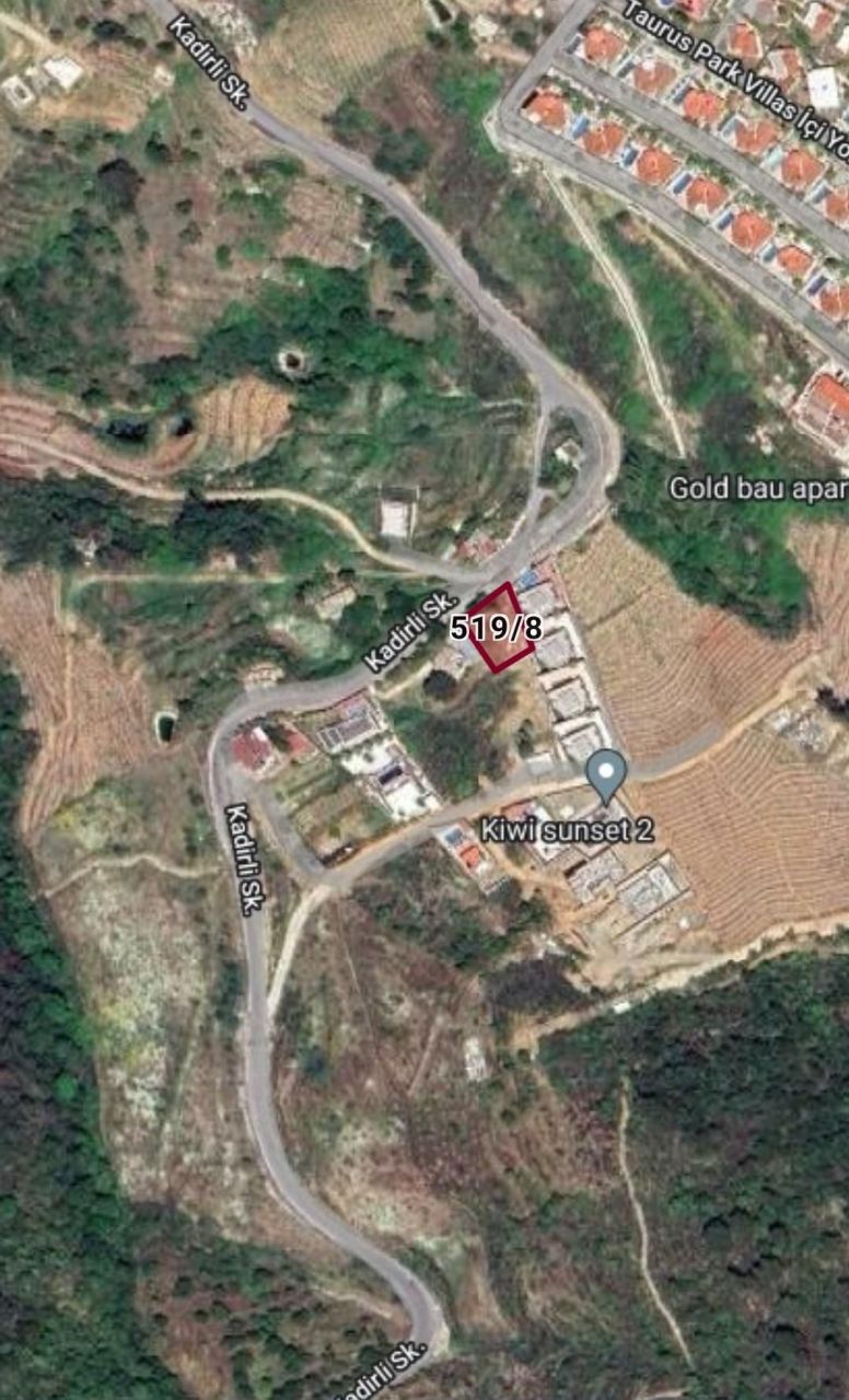 Земля в Алании, Турция, 719 м² - фото 1