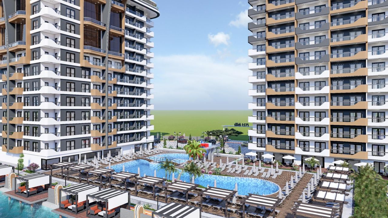 Квартира в Алании, Турция, 51 м² - фото 1