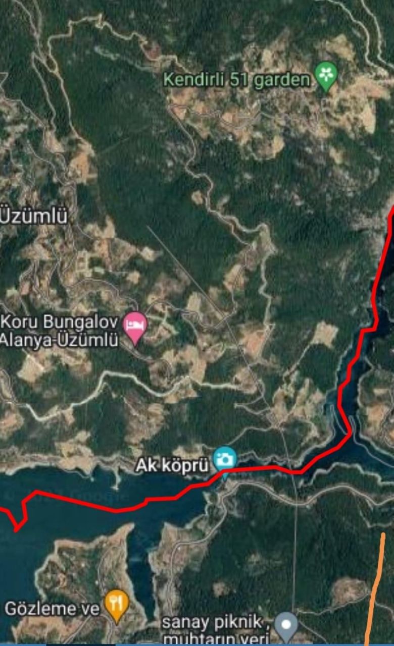 Земля в Алании, Турция, 962 м² - фото 1