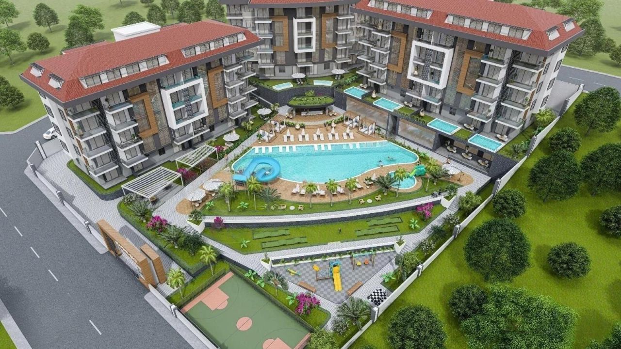 Квартира в Кестеле, Турция, 45 м² - фото 1