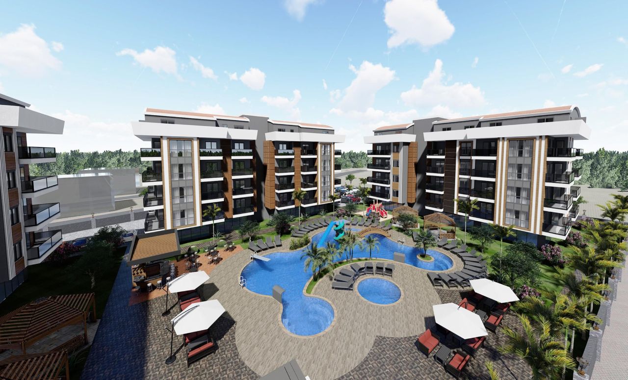 Квартира в Алании, Турция, 90 м² - фото 1