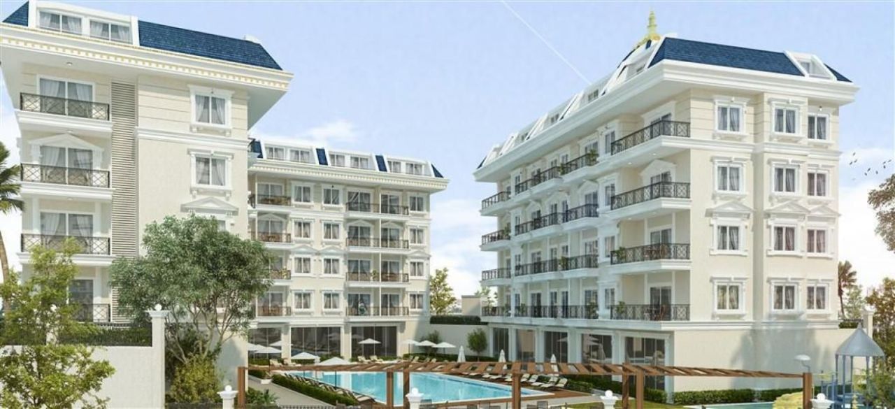 Квартира в Алании, Турция, 52 м² - фото 1