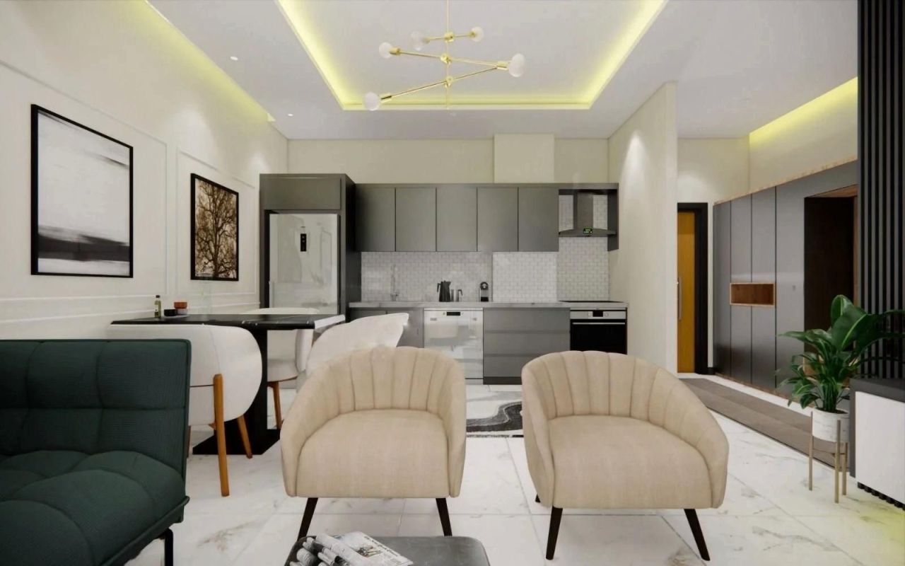 Квартира в Авсалларе, Турция, 60 м² - фото 1