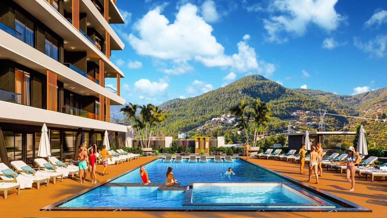 Квартира в Алании, Турция, 45 м² - фото 1