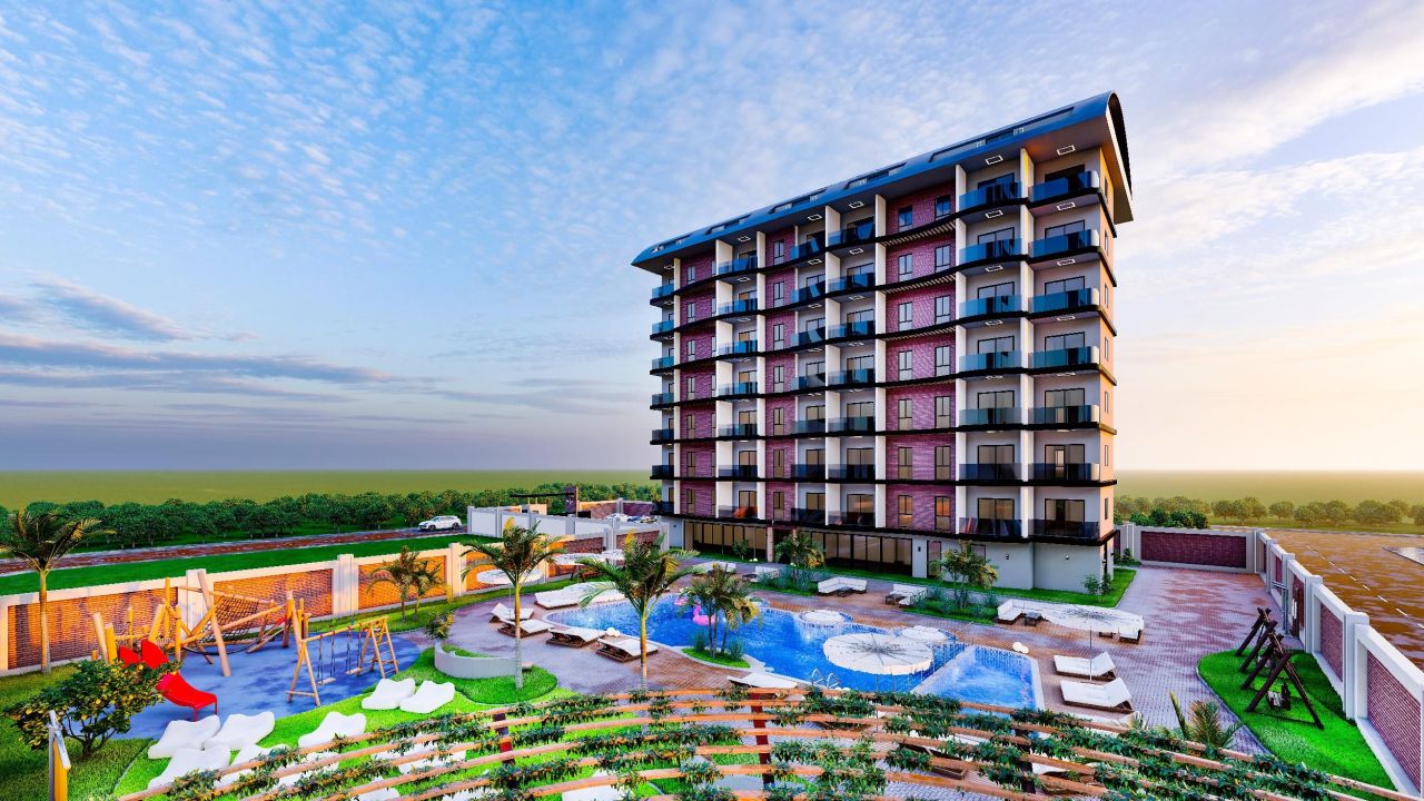 Квартира в Алании, Турция, 52 м² - фото 1