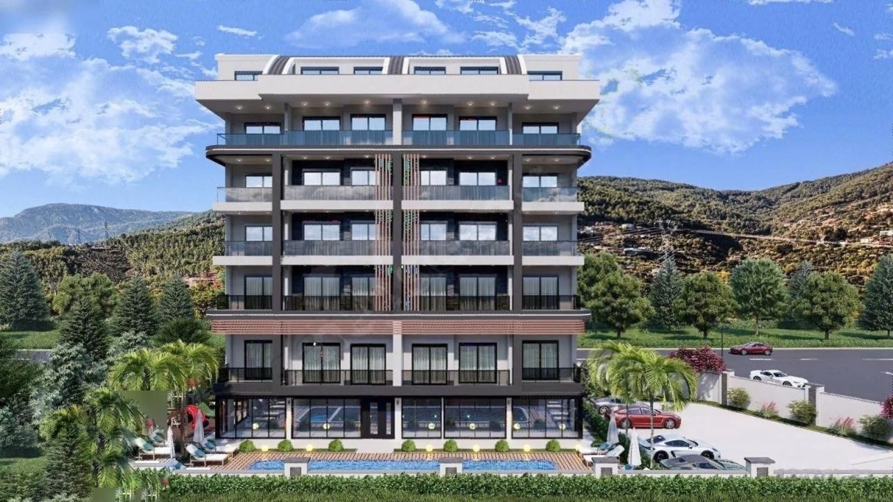 Квартира в Алании, Турция, 65 м² - фото 1