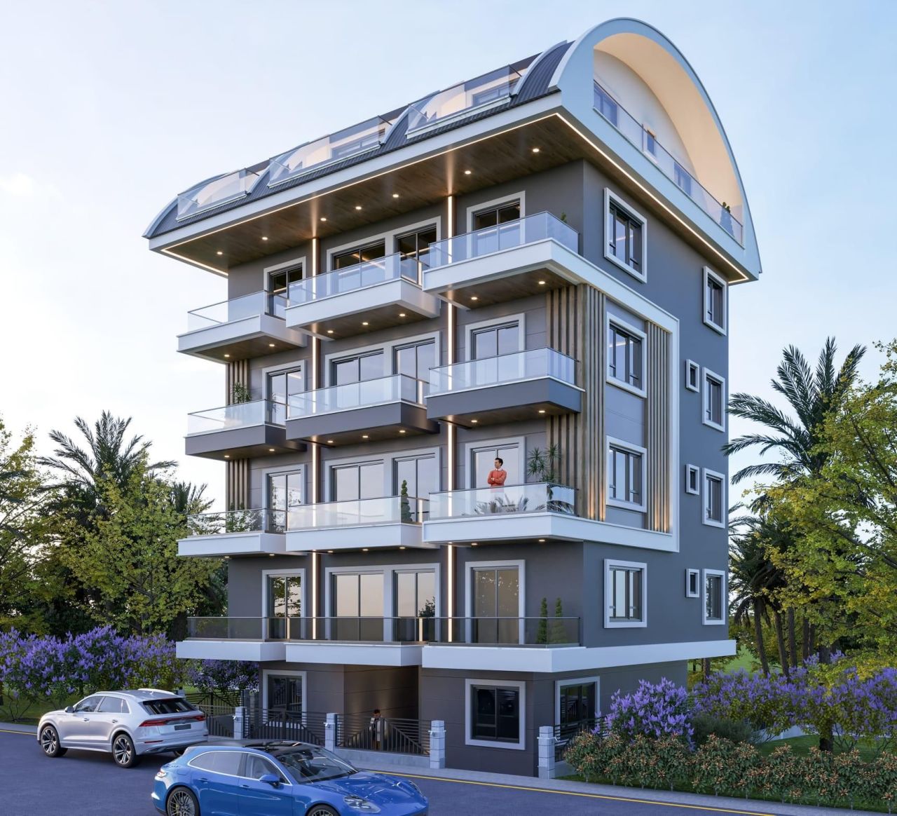 Квартира в Авсалларе, Турция, 50 м² - фото 1