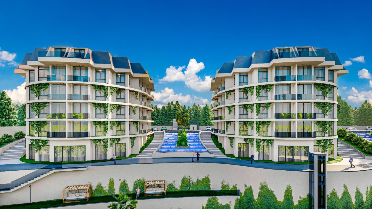 Квартира в Алании, Турция, 52 м² - фото 1