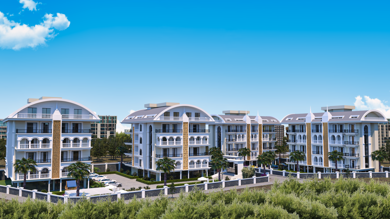 Квартира в Алании, Турция, 80 м² - фото 1