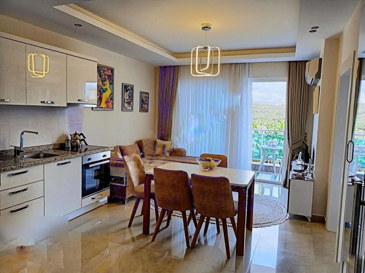 Квартира в Алании, Турция, 55 м² - фото 1