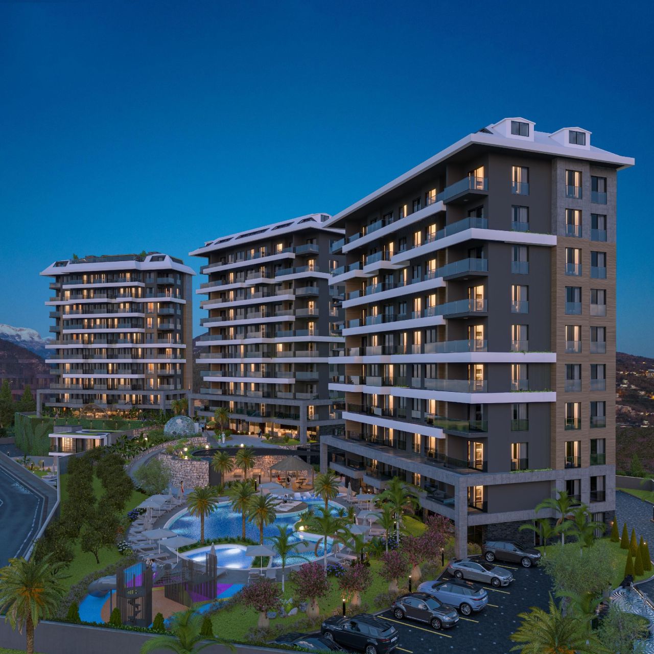 Пентхаус в Кестеле, Турция, 170 м² - фото 1