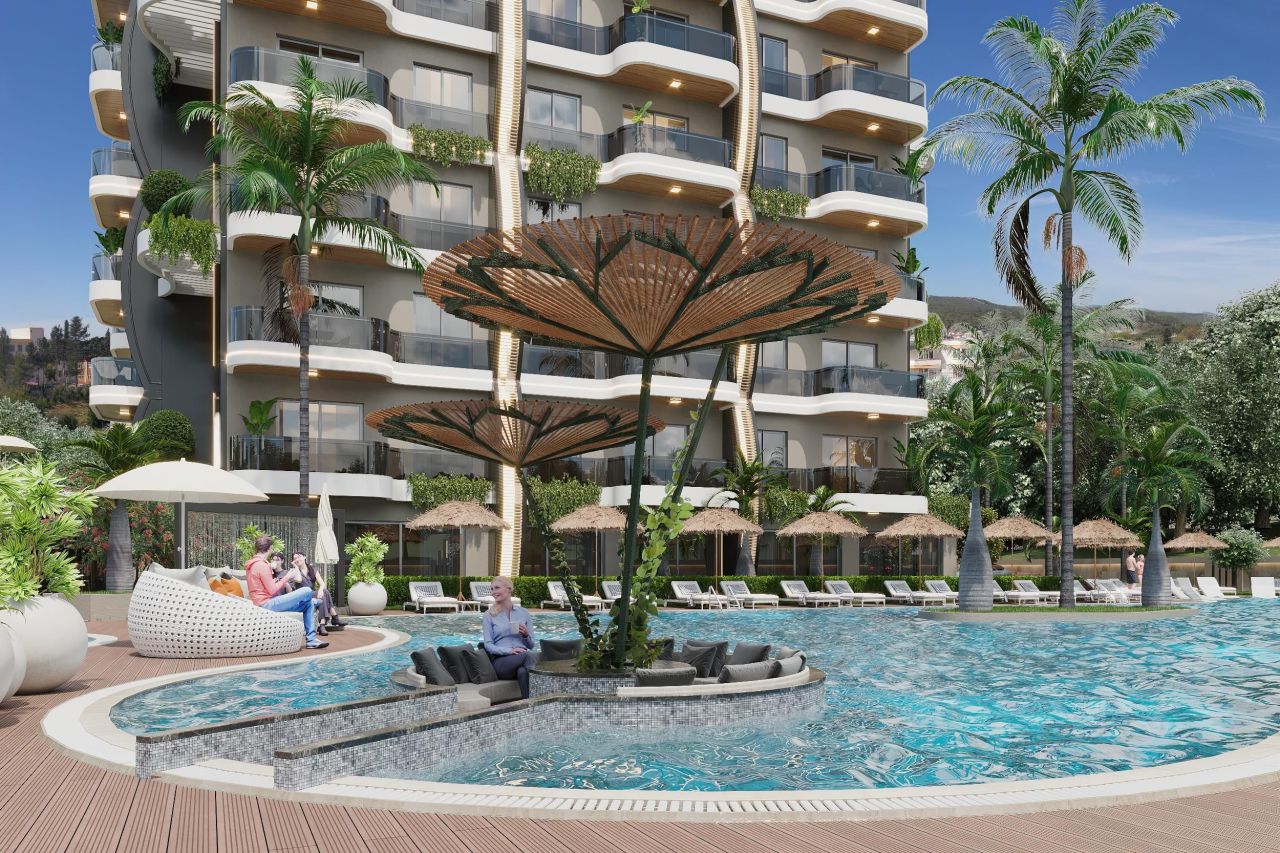 Квартира в Авсалларе, Турция, 58 м² - фото 1