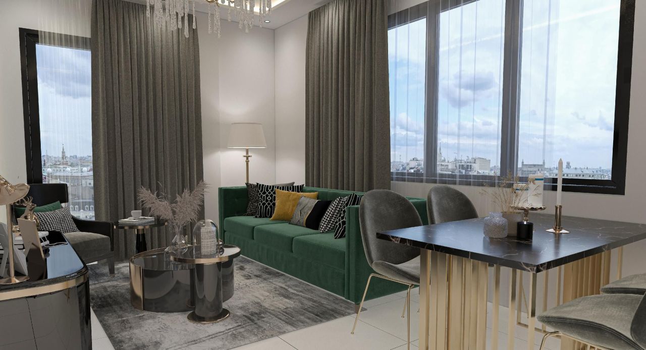 Квартира в Авсалларе, Турция, 53 м² - фото 1