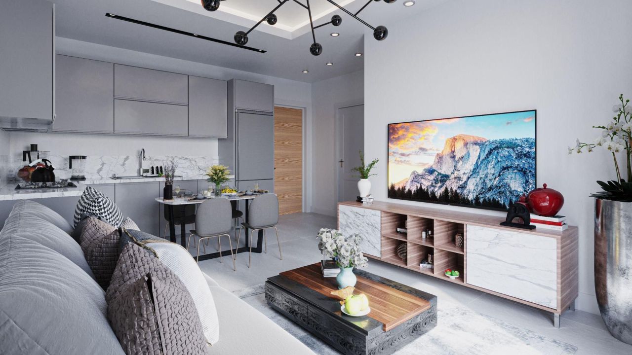 Квартира в Авсалларе, Турция, 44 м² - фото 1