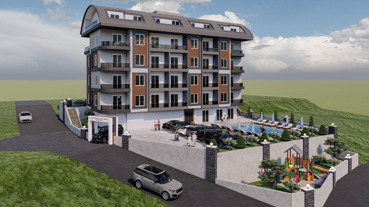 Квартира в Конаклы, Турция, 47 м² - фото 1