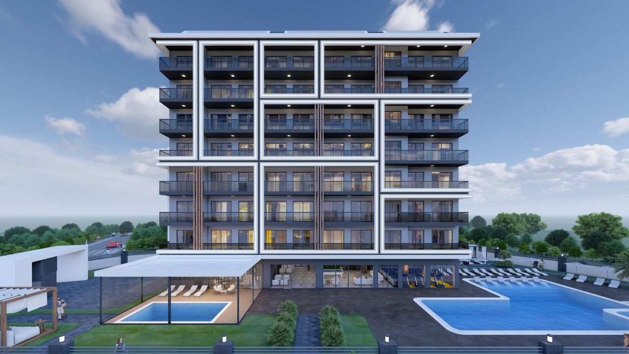 Квартира в Алании, Турция, 56 м² - фото 1