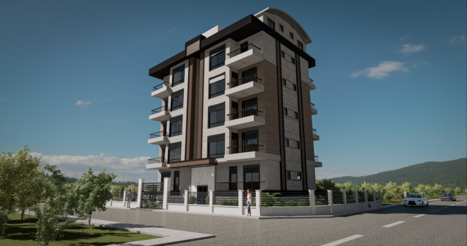 Квартира в Авсалларе, Турция, 45 м² - фото 1