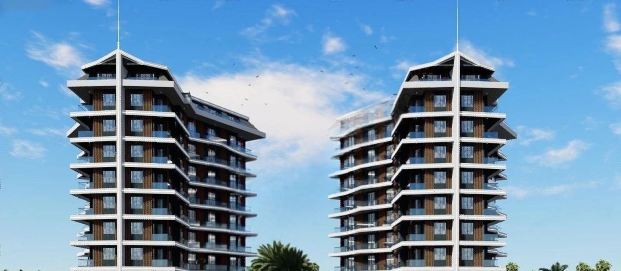 Квартира в Авсалларе, Турция, 60 м² - фото 1