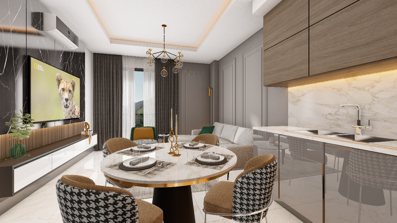 Квартира в Алании, Турция, 72 м² - фото 1