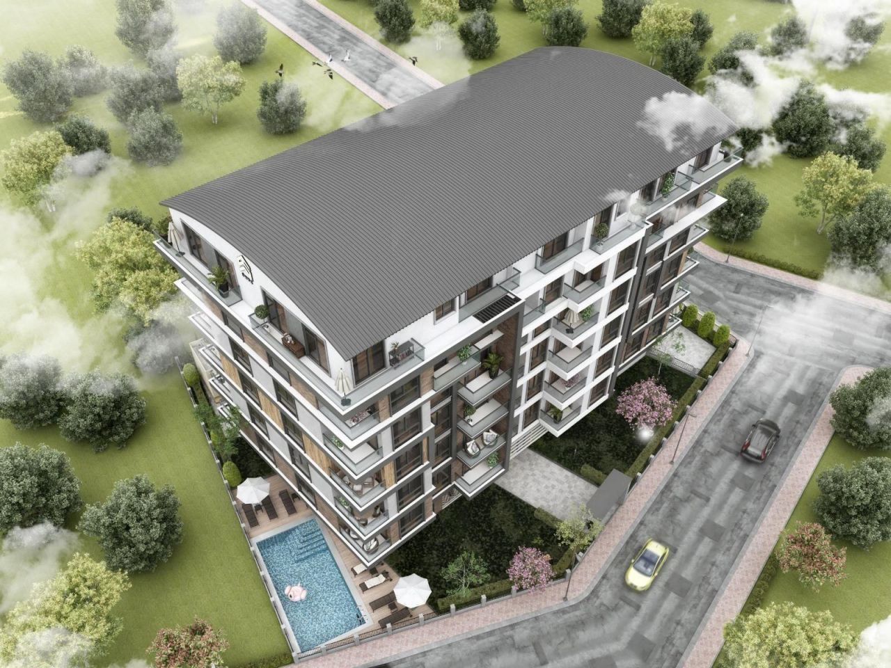 Квартира в Алании, Турция, 48 м² - фото 1