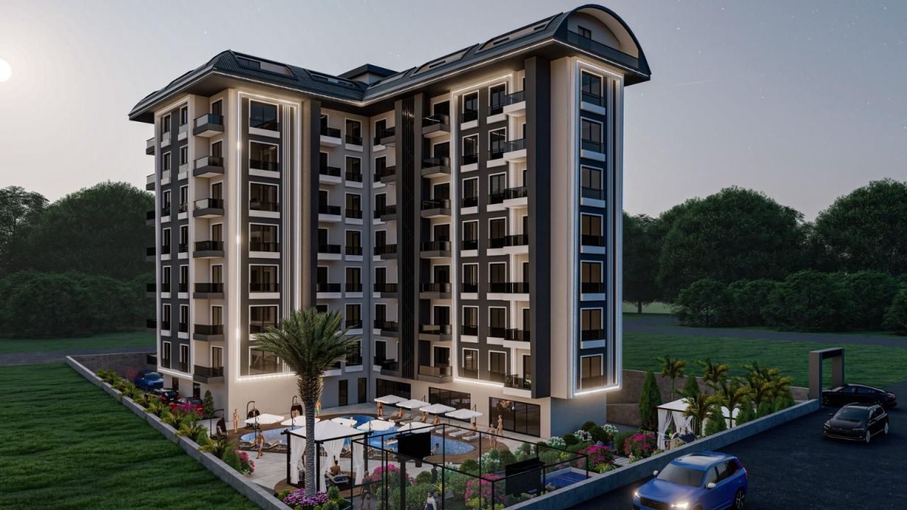 Квартира в Авсалларе, Турция, 53 м² - фото 1