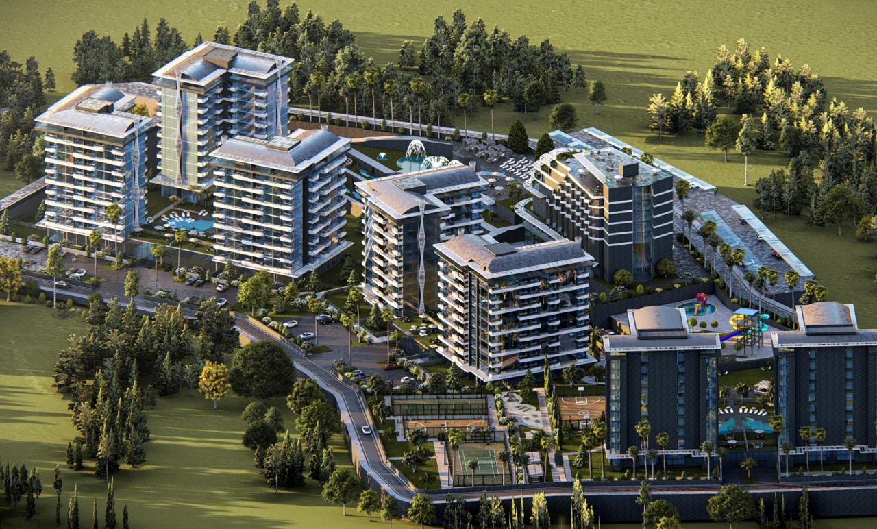 Пентхаус в Авсалларе, Турция, 156 м² - фото 1