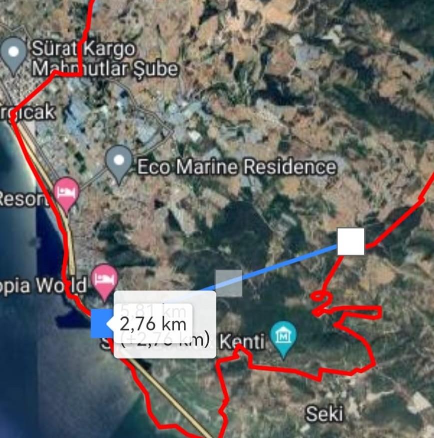 Земля в Алании, Турция, 2 827 м² - фото 1