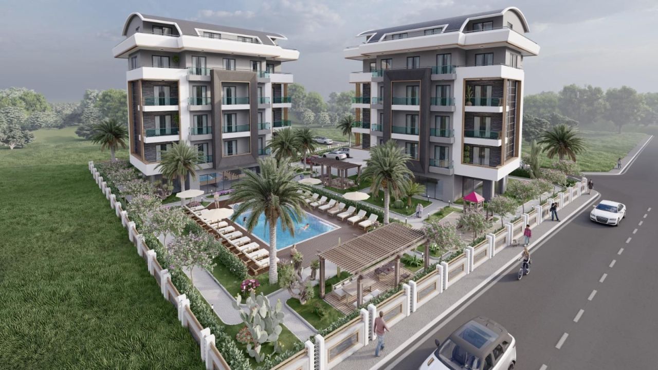 Квартира в Алании, Турция, 75 м² - фото 1