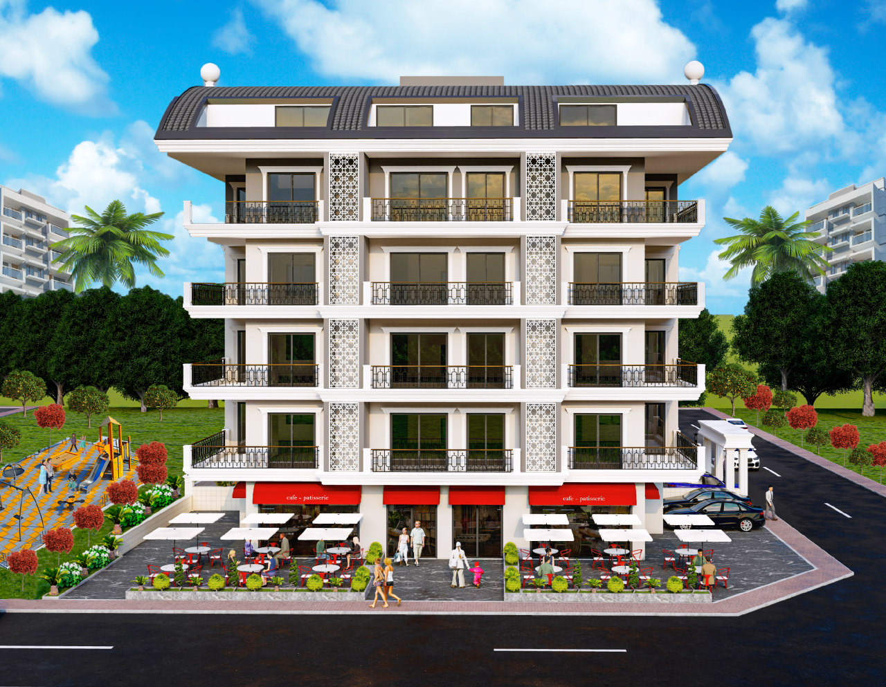 Квартира в Алании, Турция, 57 м² - фото 1