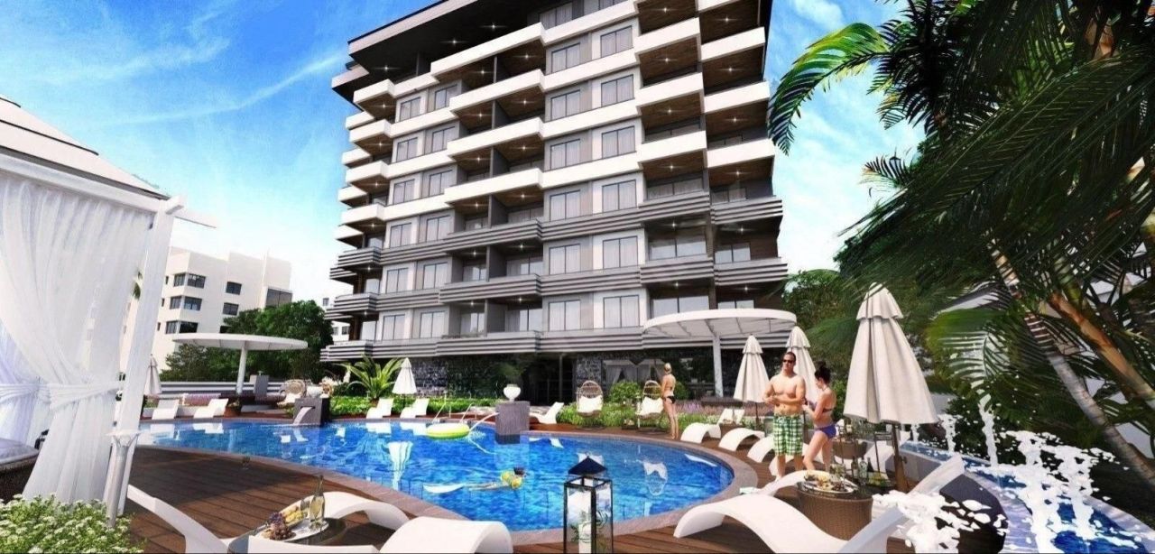 Квартира в Авсалларе, Турция, 60 м² - фото 1