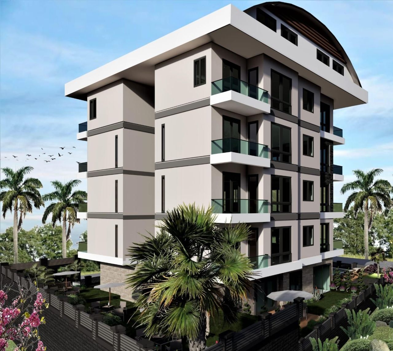 Квартира в Алании, Турция, 50 м² - фото 1