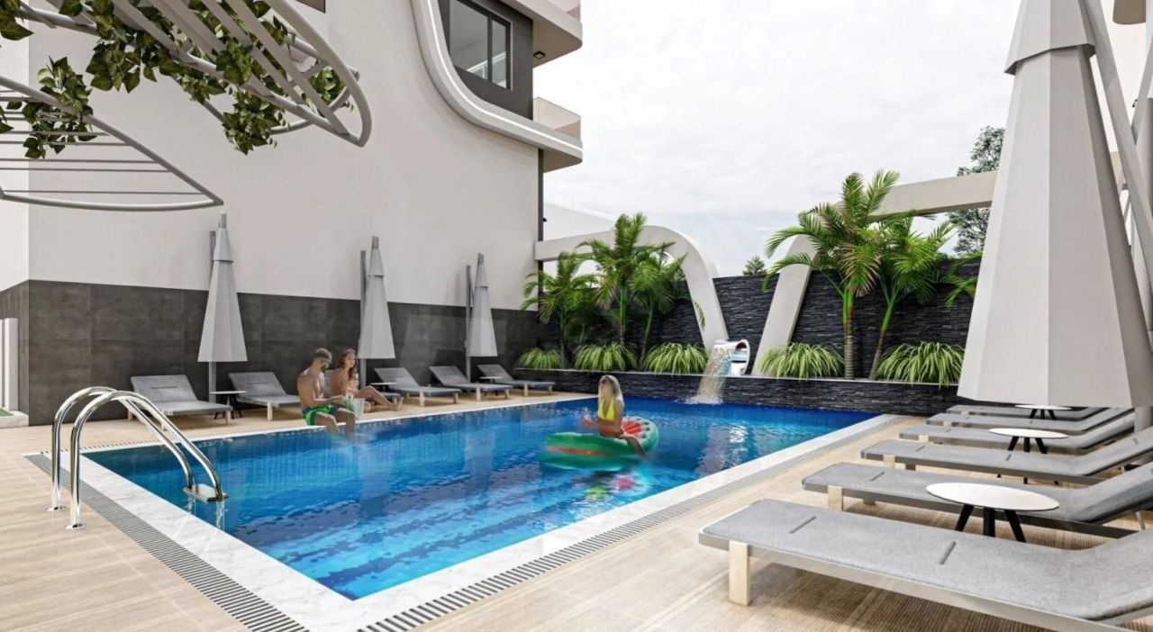 Квартира в Алании, Турция, 74 м² - фото 1
