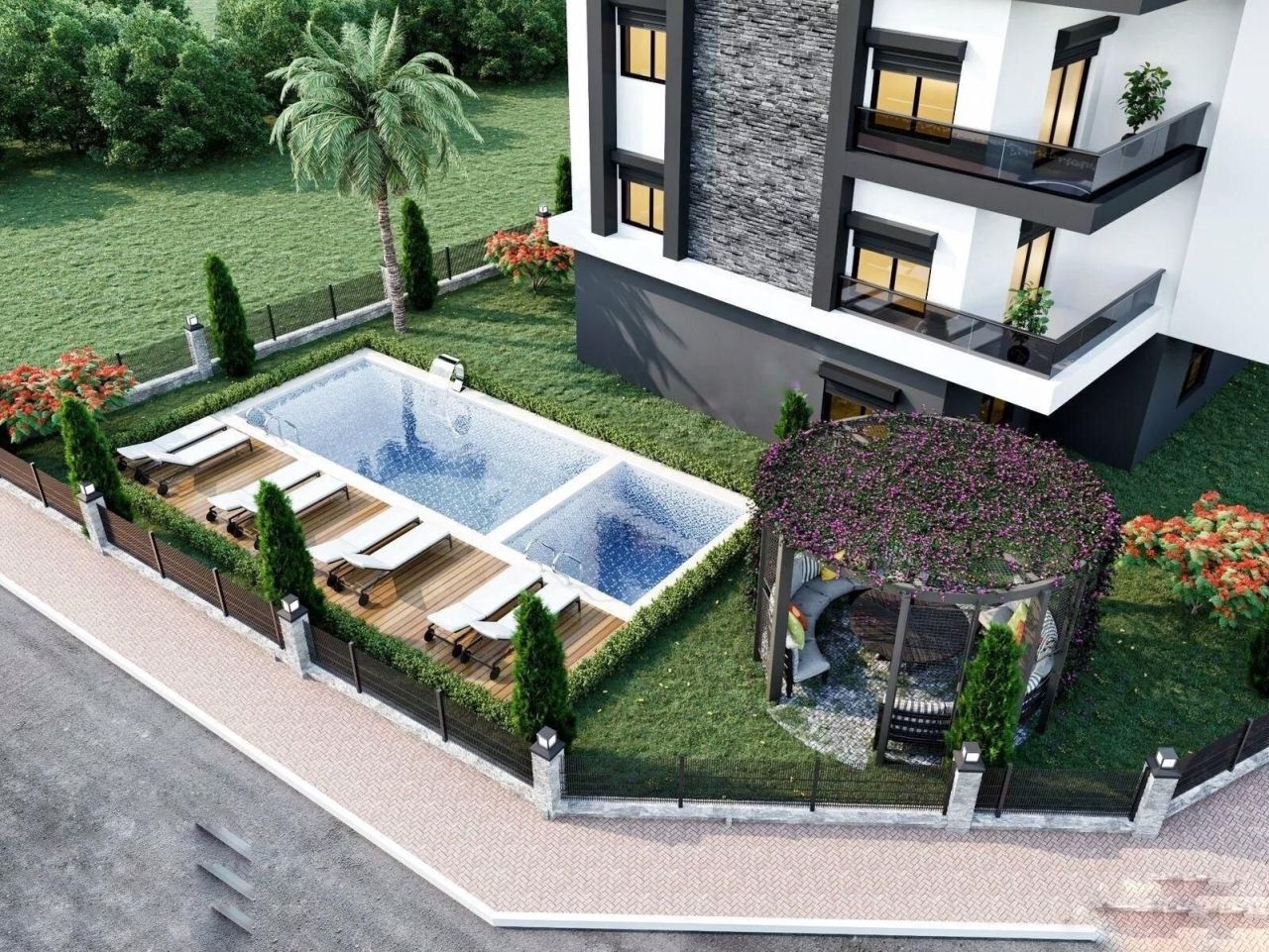 Квартира в Алании, Турция, 65 м² - фото 1