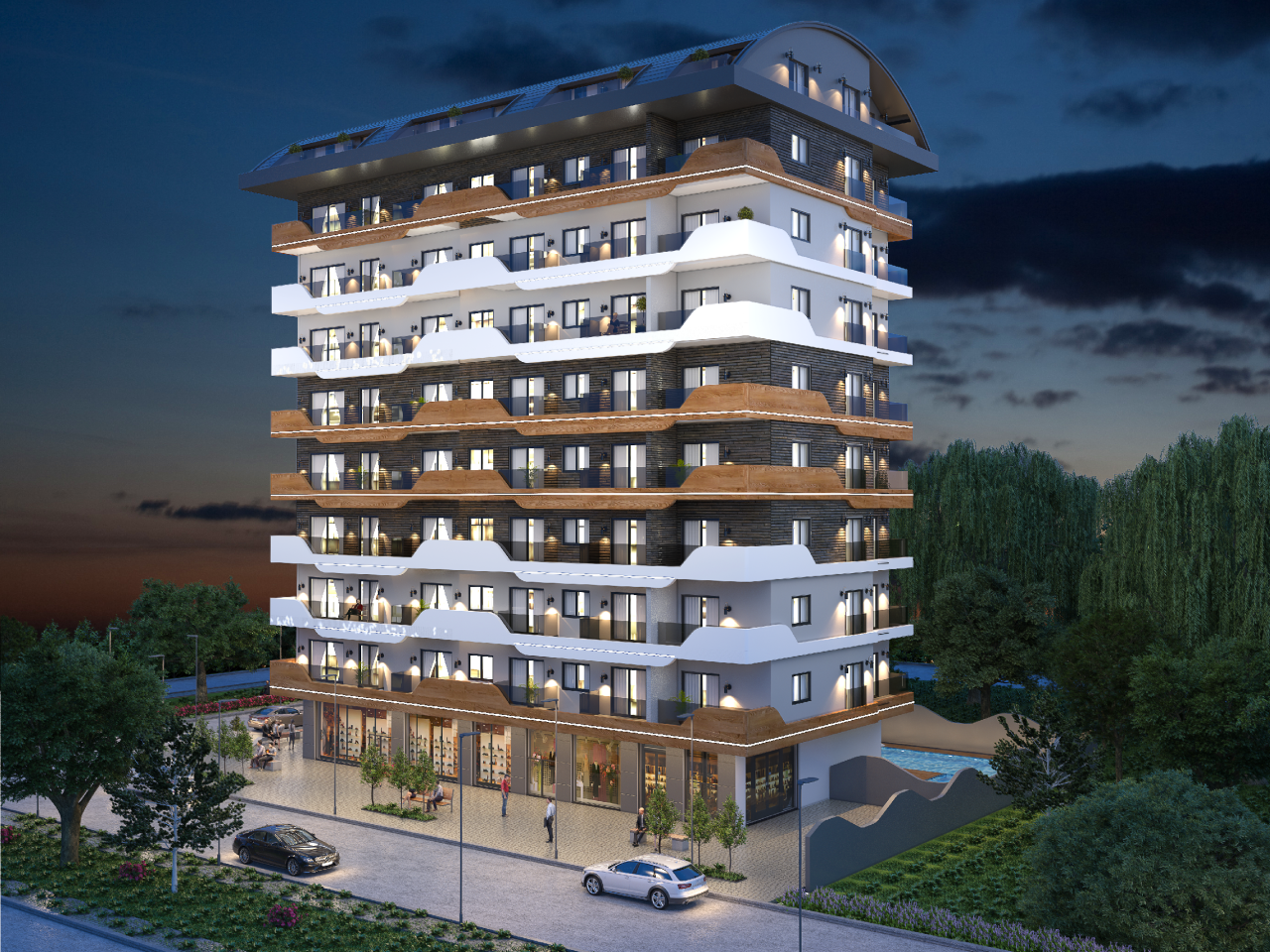 Пентхаус в Алании, Турция, 164 м² - фото 1