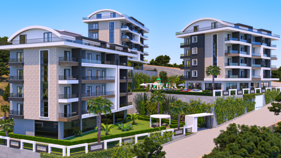 Квартира в Алании, Турция, 82 м² - фото 1