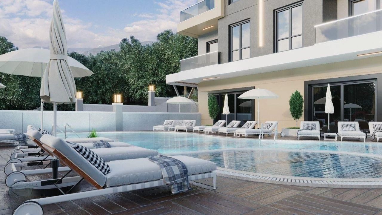 Квартира в Кестеле, Турция, 50 м² - фото 1