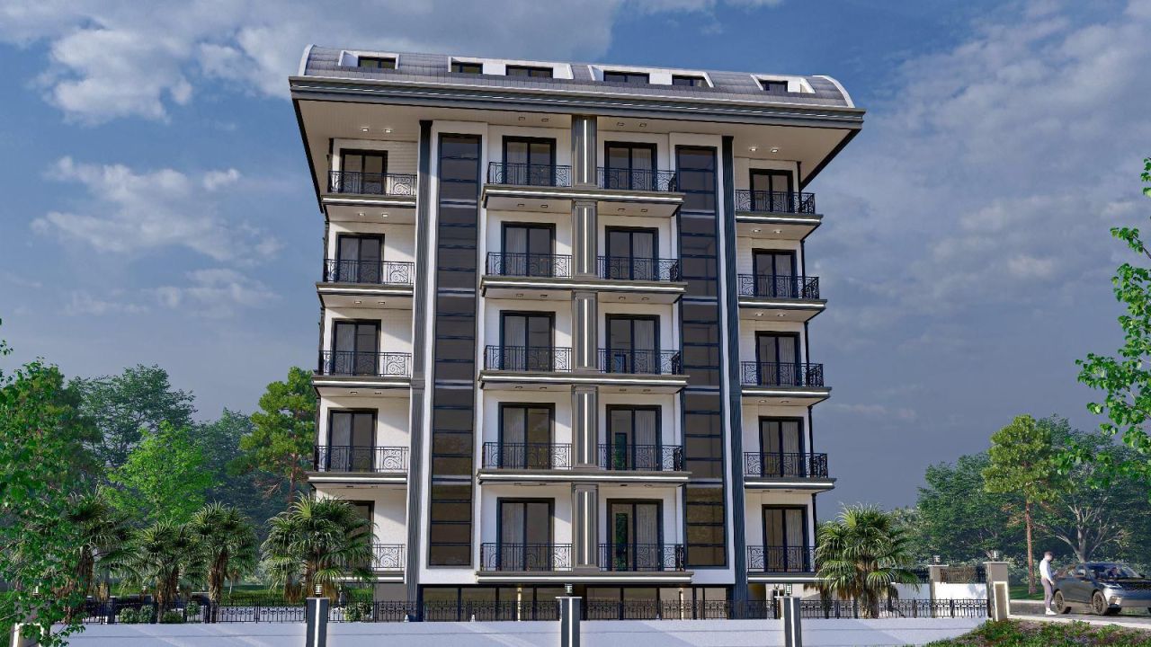 Квартира в Авсалларе, Турция, 55 м² - фото 1