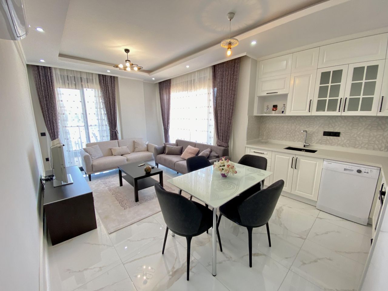 Квартира в Алании, Турция, 45 м² - фото 1