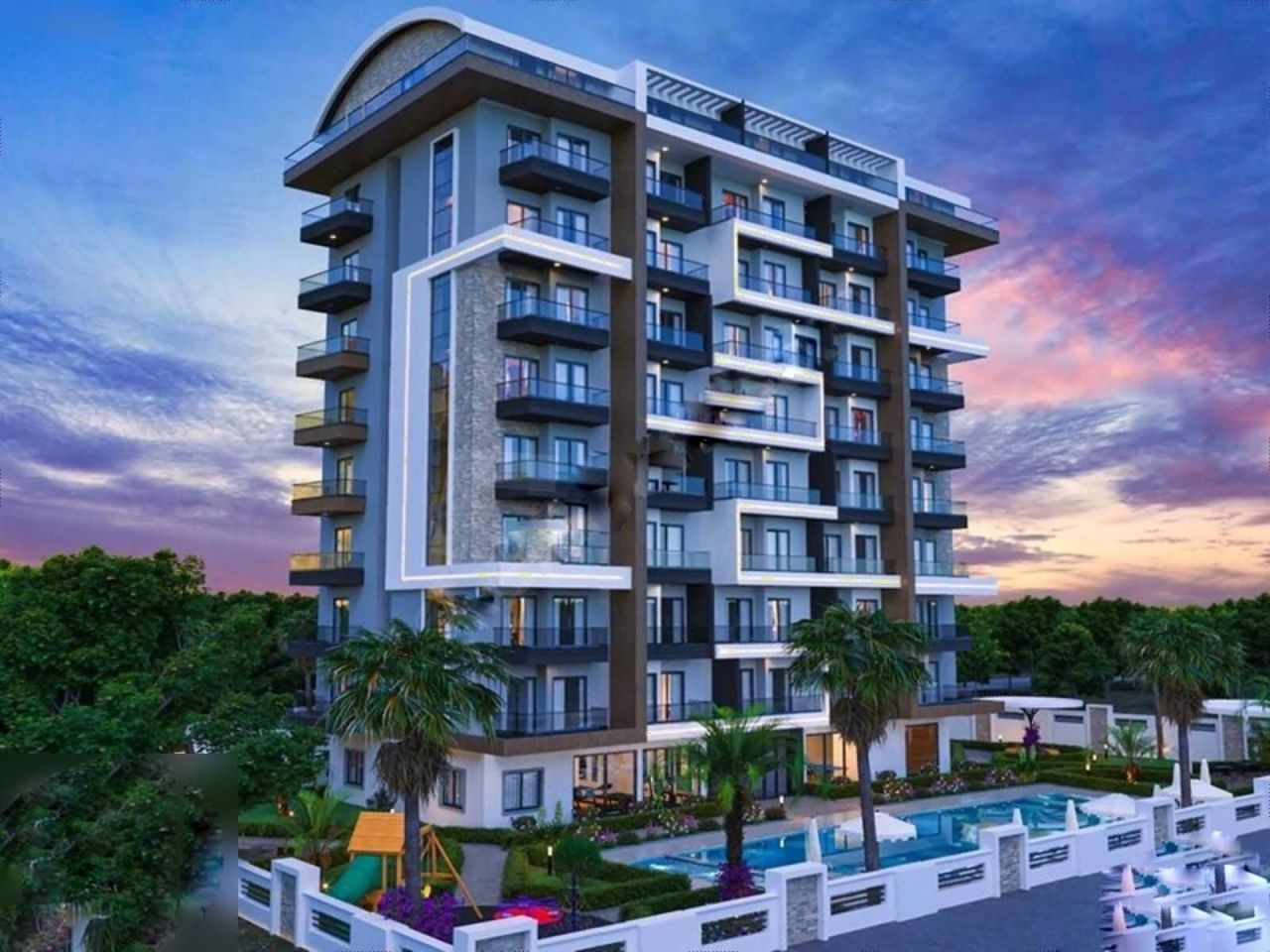 Квартира в Алании, Турция, 55 м² - фото 1