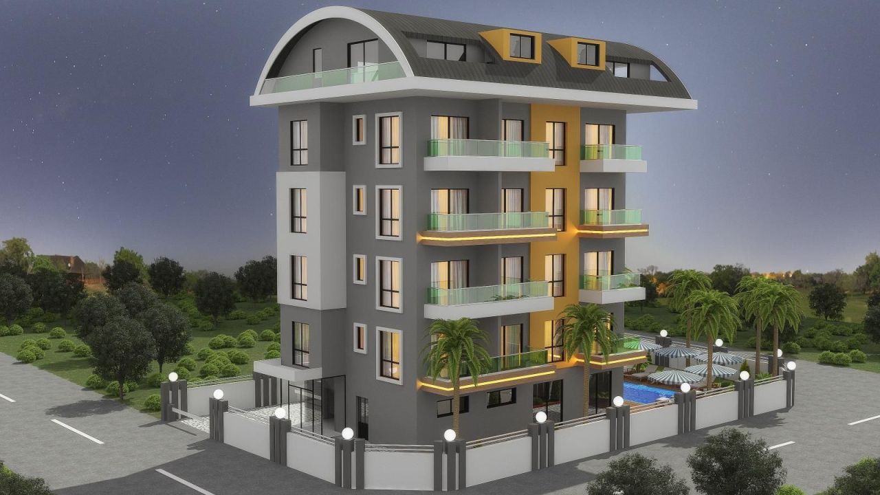 Квартира в Алании, Турция, 55 м² - фото 1