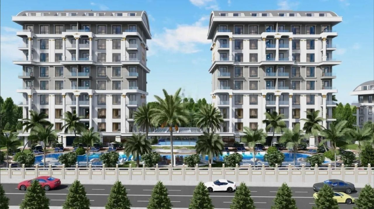 Квартира в Алании, Турция, 55 м² - фото 1