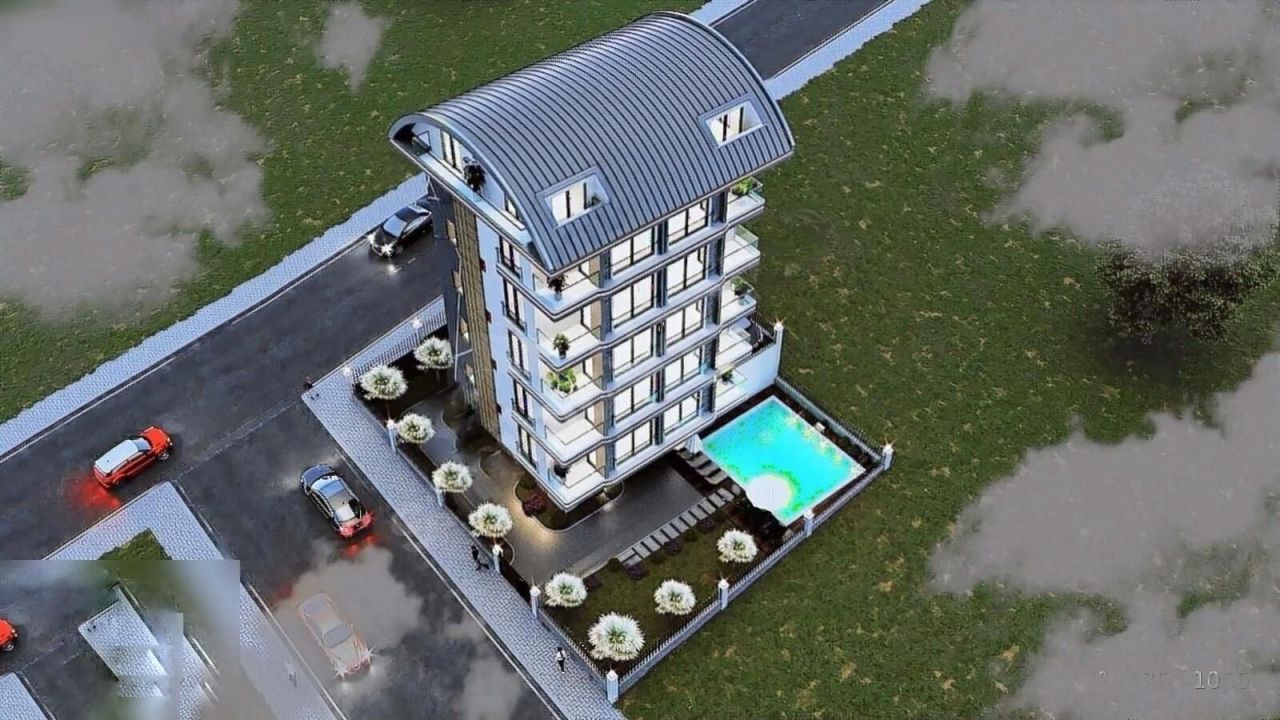 Квартира в Авсалларе, Турция, 56 м² - фото 1